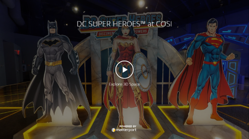 Virtual 360 Tour - DC Super Heroes