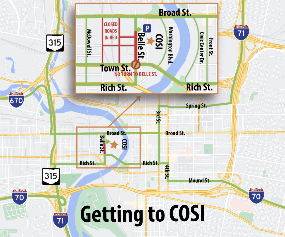 Google Map - COSI