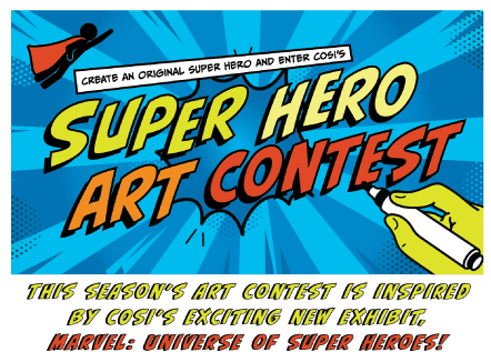 Super Hero Art Contest